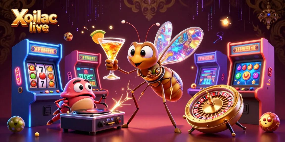 Xoilac live offers dynamic gaming with vibrant characters and thrilling casino elements.