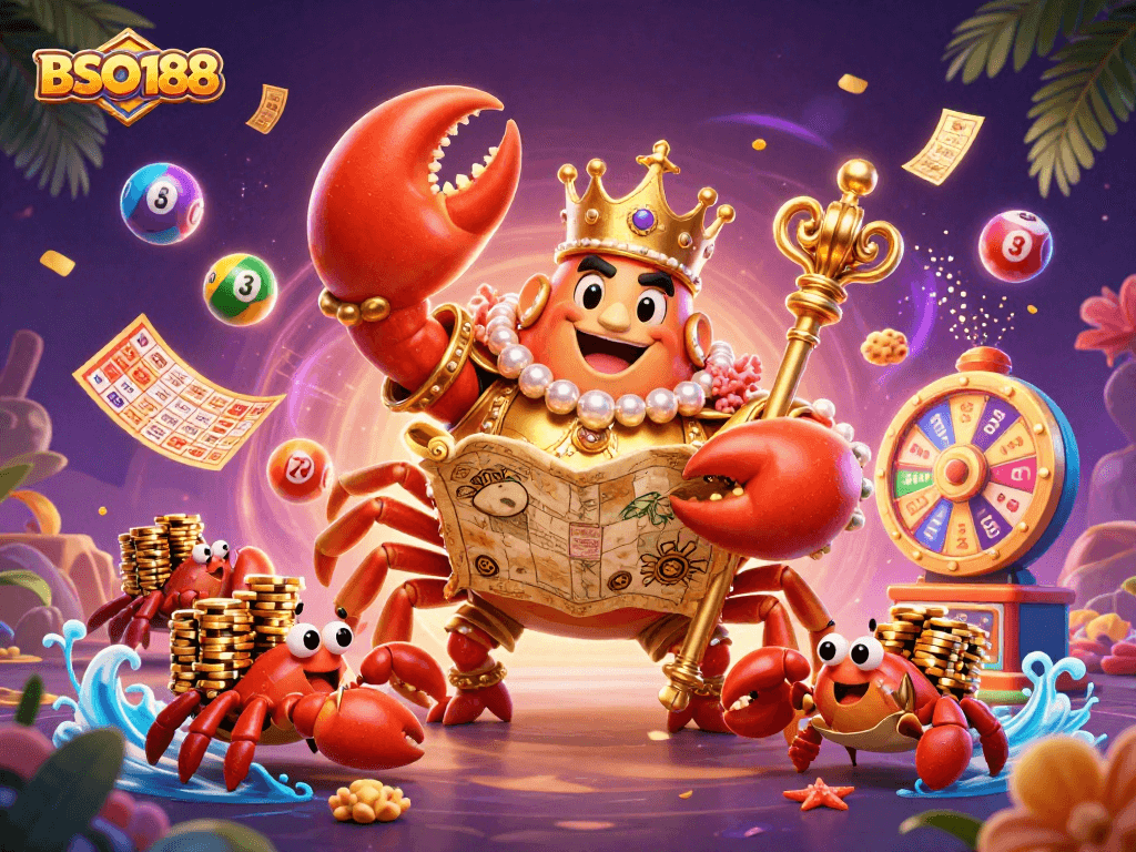 Engage in thrilling gameplay at BSO188 featuring a vibrant lotto scene with dynamic elements.