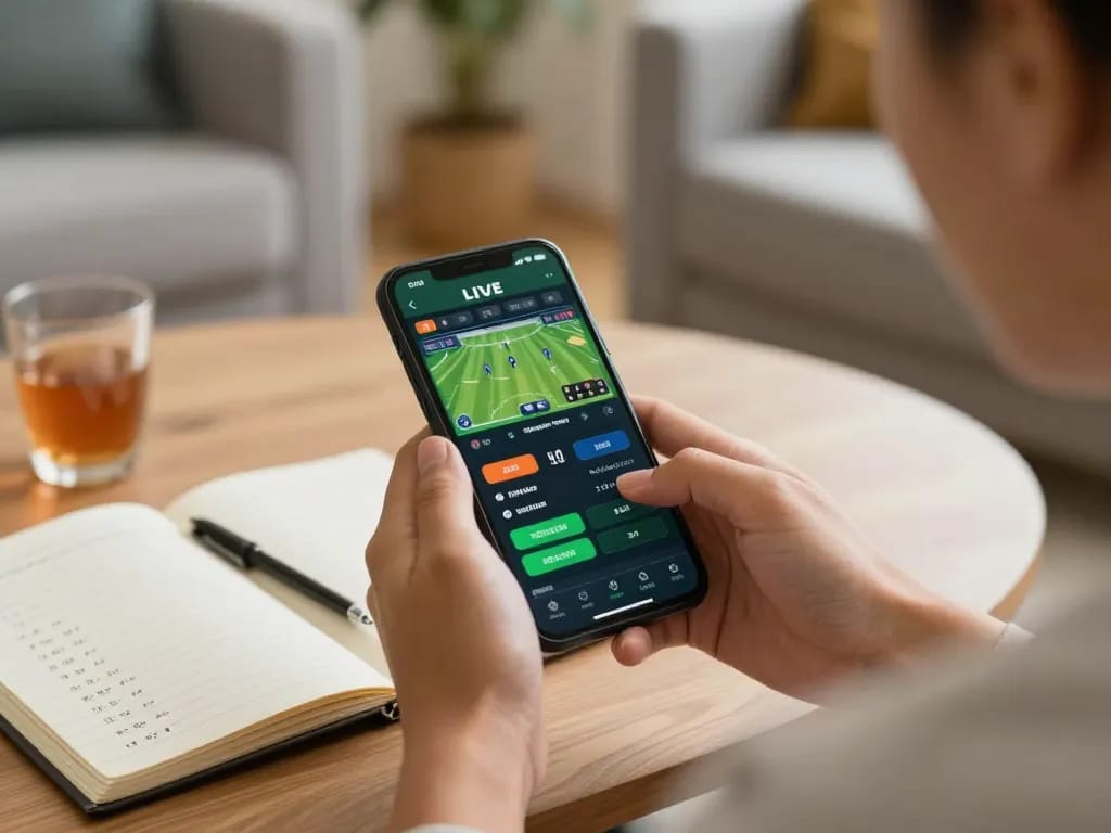 Engaging in live betting on https://lv88.baby/ while enjoying a cozy home atmosphere