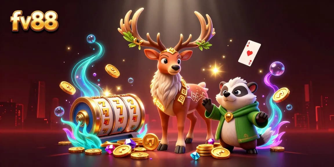Spin for rich rewards at fv88 with captivating jackpots and glowing treasures everywhere!