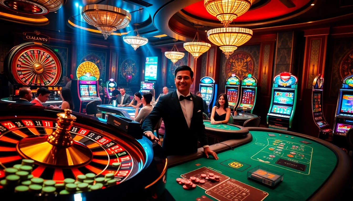 Experience the excitement of gaming at https://vin88qq.com/ with a vibrant casino atmosphere.