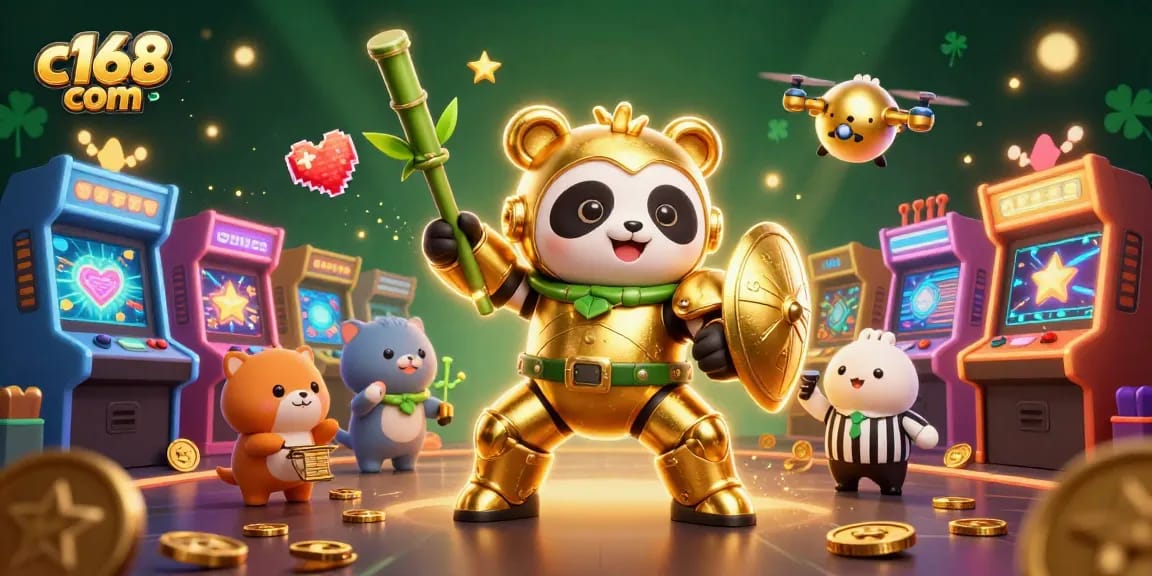 Experience thrilling gameplay and dynamic action in c168 com’s vibrant casino arena illustration.