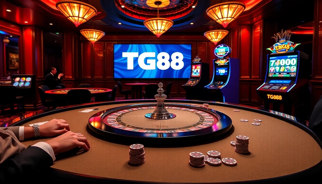 Experience the thrill of gambling at TG88 casino with vibrant games and exciting payouts.