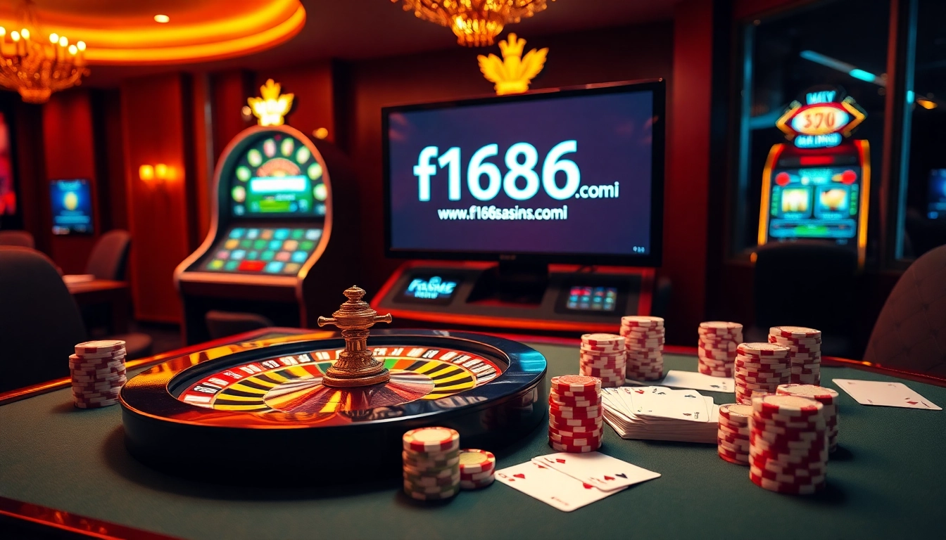 Experience the excitement of online gaming at https://f1686s.com/ with vibrant casino elements.