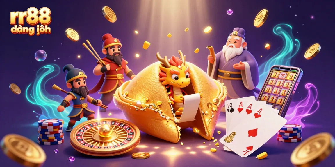 rr88 đăng nhập: Experience thrilling casino adventures with golden dragons and vibrant treasures.