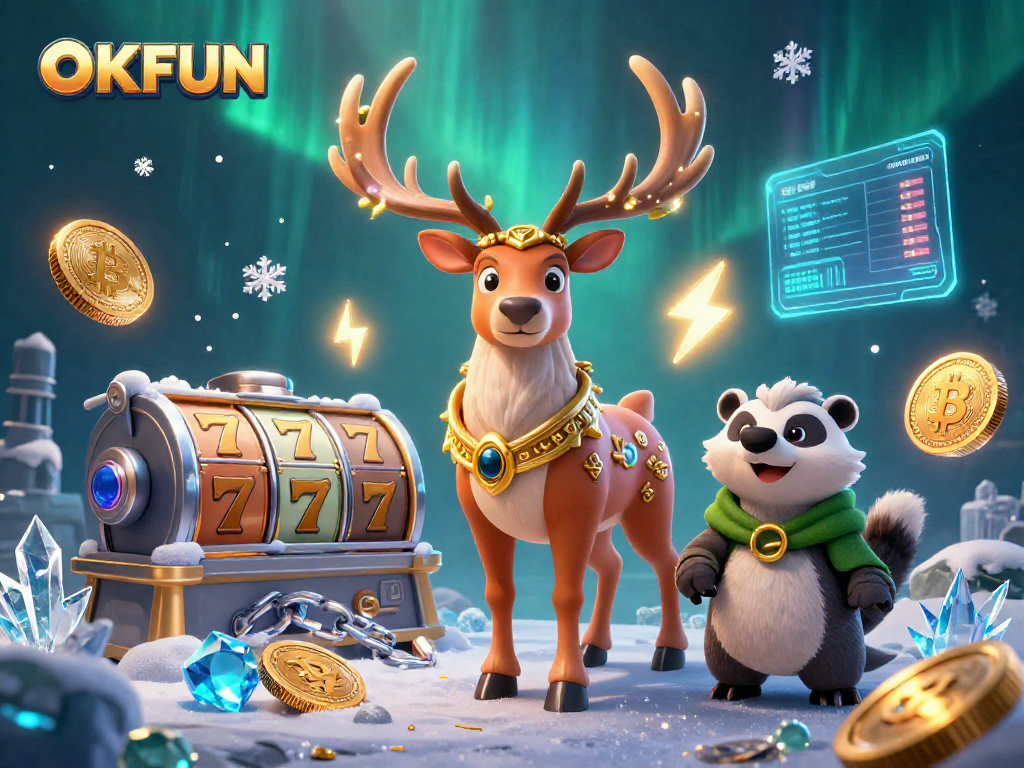 Spin the reels with the captivating environment of OKFUN's gaming universe.