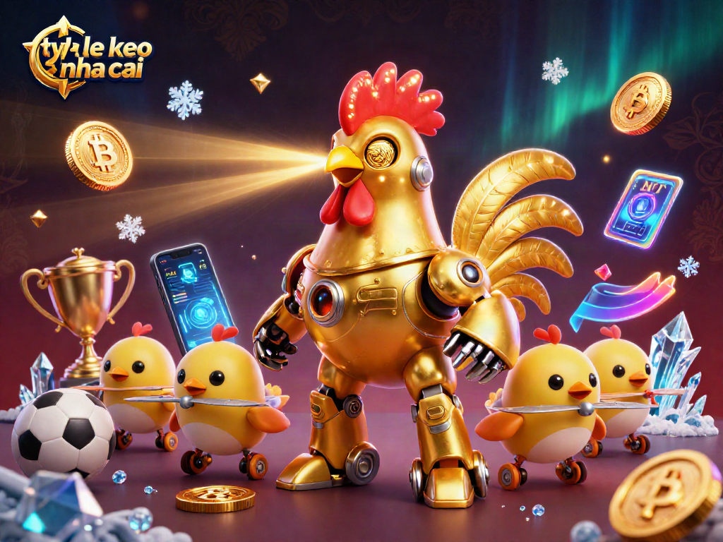Engage with ty le keo nha cai through vibrant sports betting elements, illustrated in 3D.
