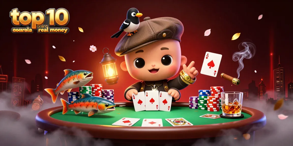 Playing at the top 10 online casino Australia real money with fun characters and dynamic elements.