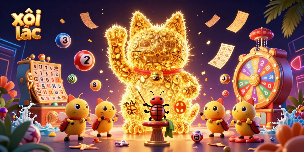 Experience excitement with xôi lạc, a vibrant winning scene filled with dynamic casino symbols.