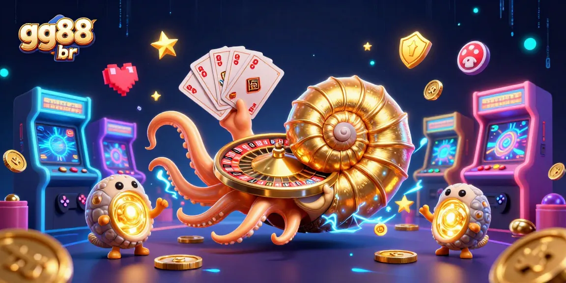 Experience thrilling gaming with gg88 br featuring a giant nautilus roulette and radiant companions.