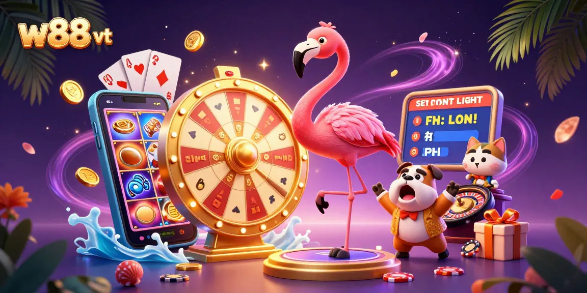 Chơi game cá cược tại w88 vt với nhiều phần thưởng hấp dẫn và trò chơi đa dạng.