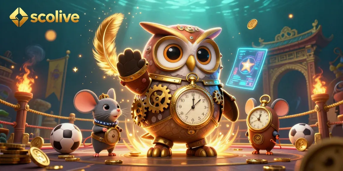Socolive offers an immersive sports betting experience with engaging visuals of the owl and mouse in a vibrant casino atmosphere.