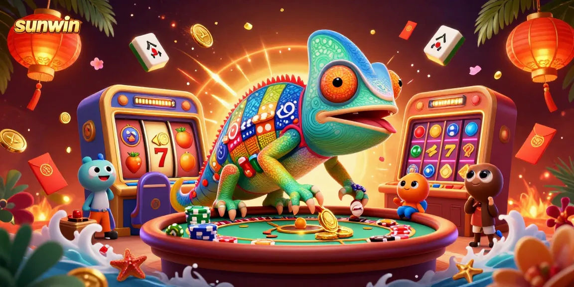 Experience thrilling gameplay at sunwin casino with vibrant slots and lively elements.
