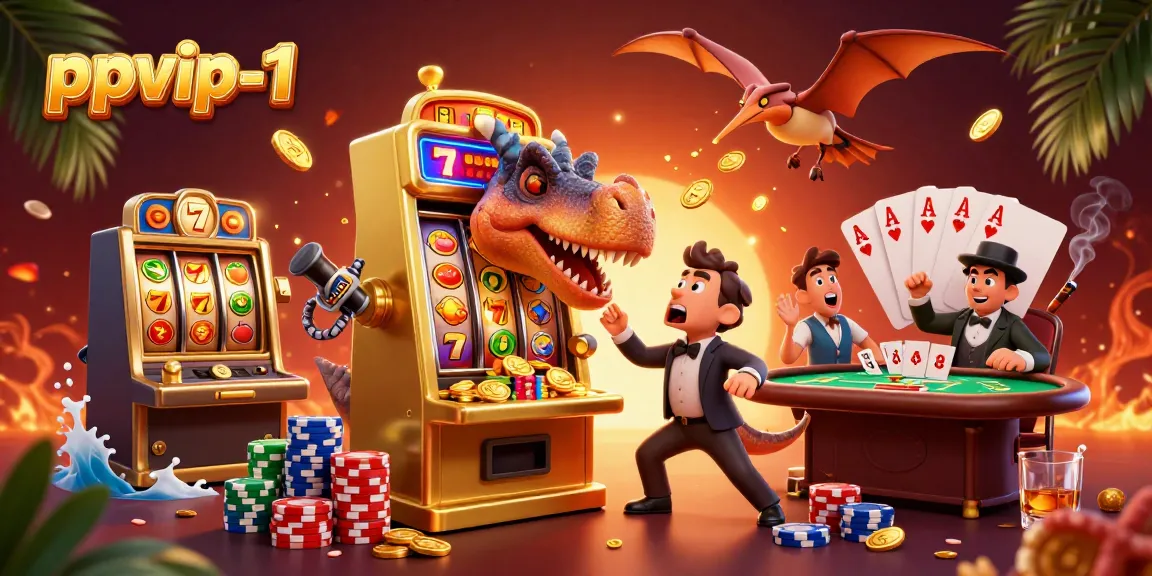 Experience big wins and excitement at ppvip-1 featuring dynamic 3D casino action with jackpots and playful characters.