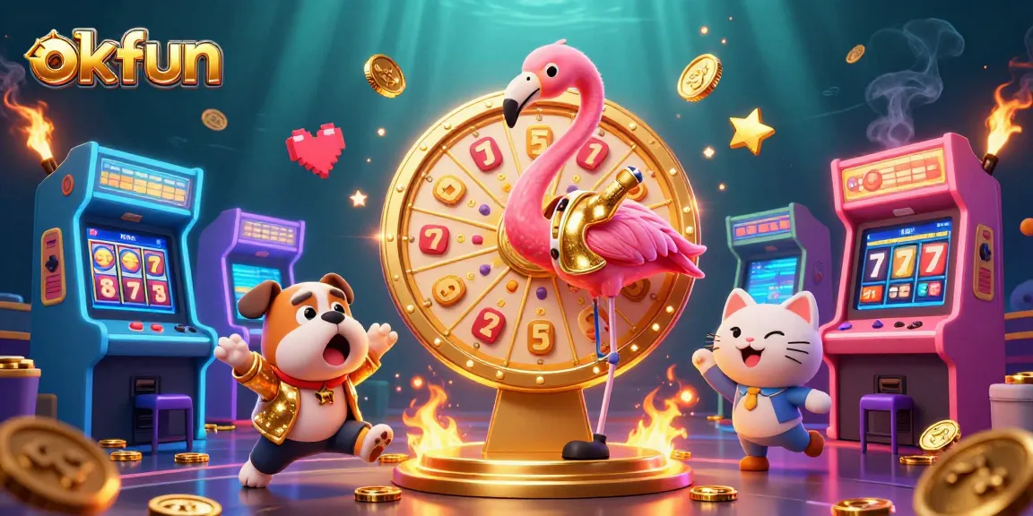 Engage in thrilling gaming experiences at okfun while spinning the rewarding jackpot wheel!